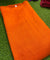 Most Premium Collection Of Silk Fabric - Raw Khaadi SILK ( Orange )