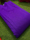 Most Premium Collection Of Silk Fabric - Raw Khaadi SILK ( Purple Baigan)