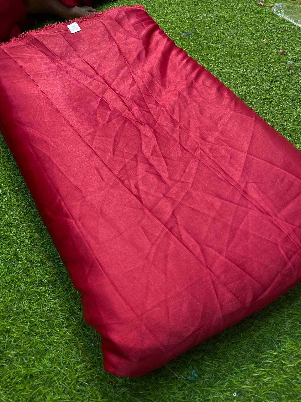 Most Premium Collection Of Silk Fabric - Raw Khaadi SILK ( Hot Pink)