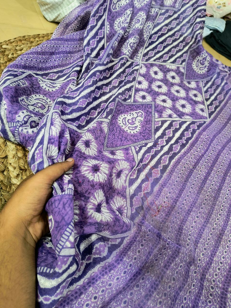 Cut Piece SALE- Premium Pure Designer FABRICS IN SALE - Cut SIZE 1.20 Meter