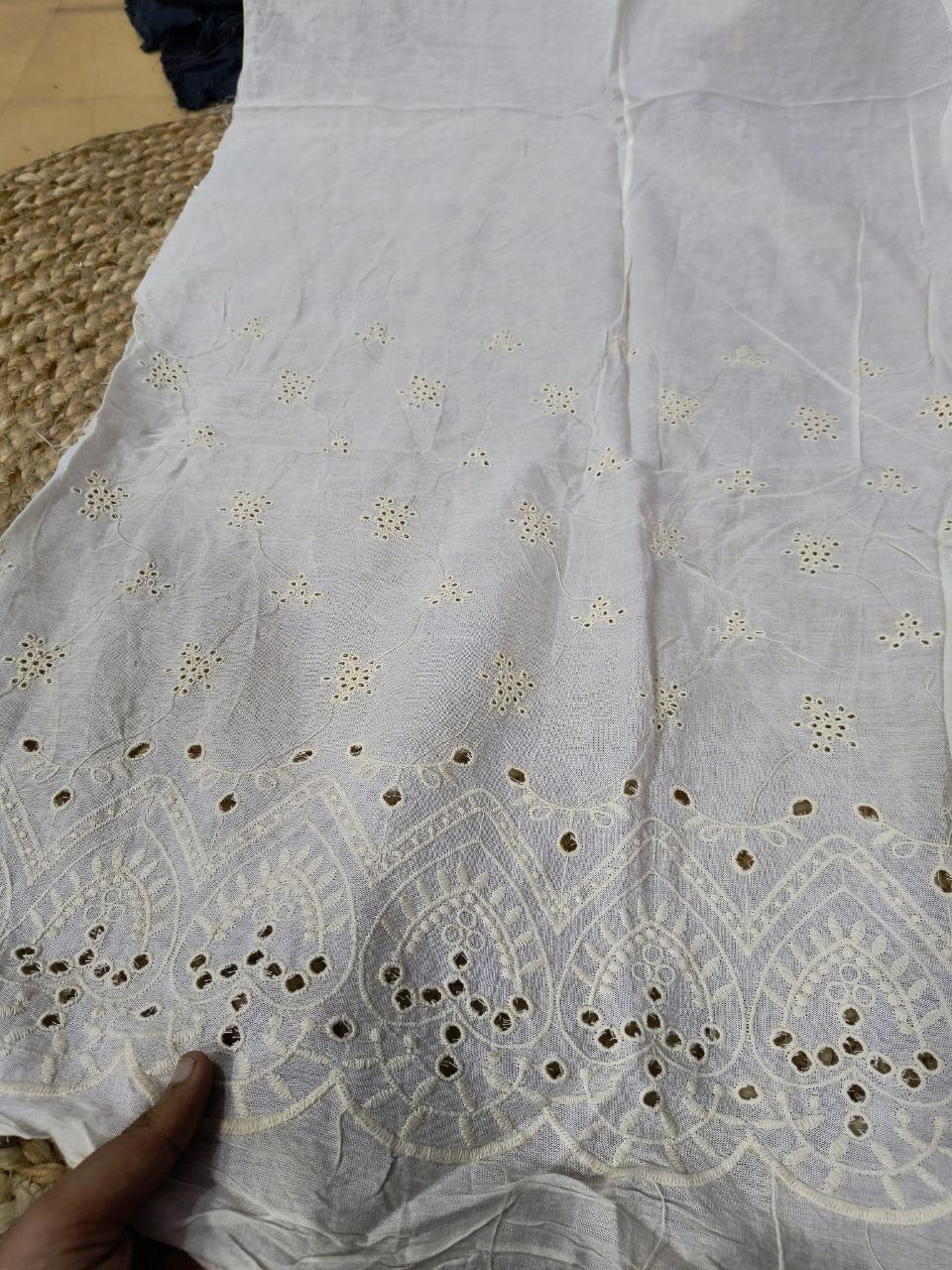 Cut Piece SALE- Premium Pure Designer FABRICS IN SALE - Cut SIZE 0.50 Meter