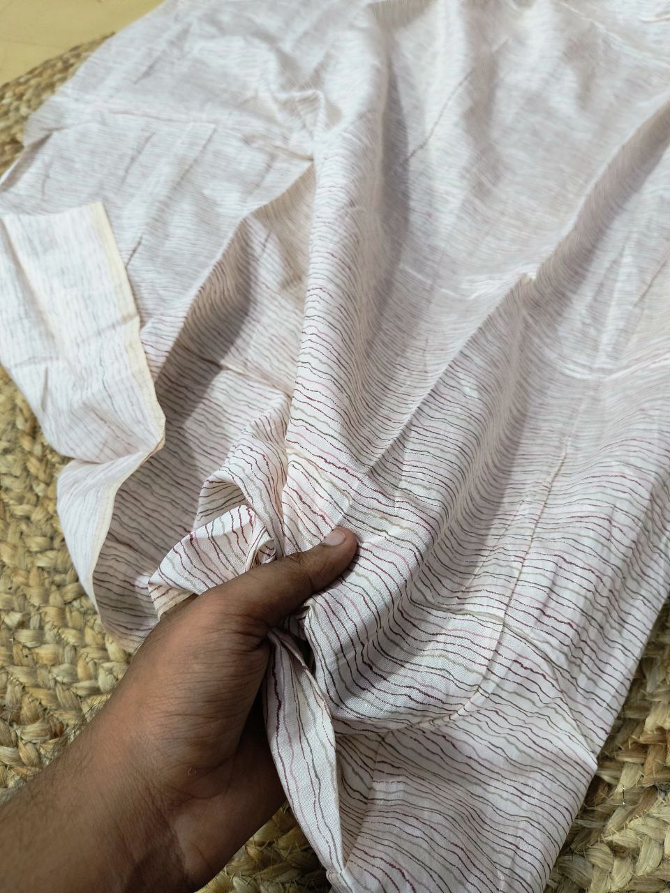 Cut Piece SALE- Premium Pure Designer FABRICS IN SALE - Cut SIZE 0.90 Meter