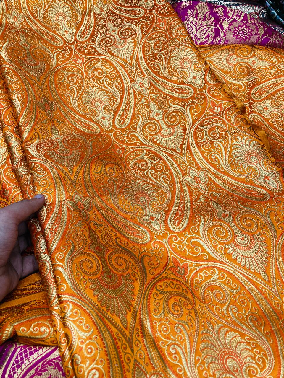 Most Premium Pure Kheen Khaab Banarasi FABRIC