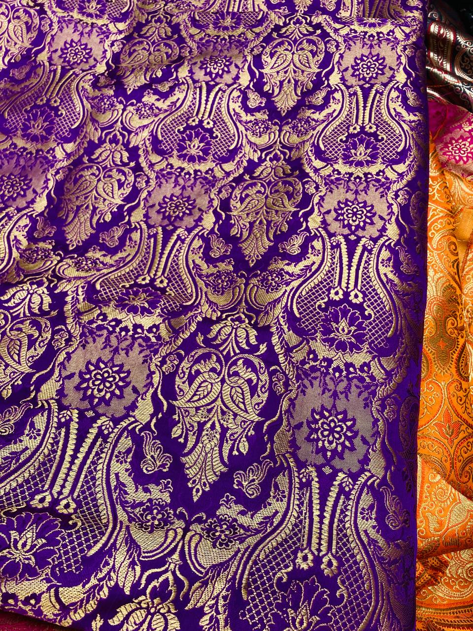 Most Premium Pure Kheen Khaab Banarasi FABRIC