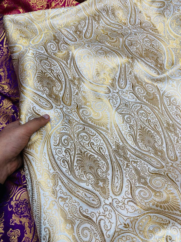 Most Premium Pure Kheen Khaab Banarasi FABRIC