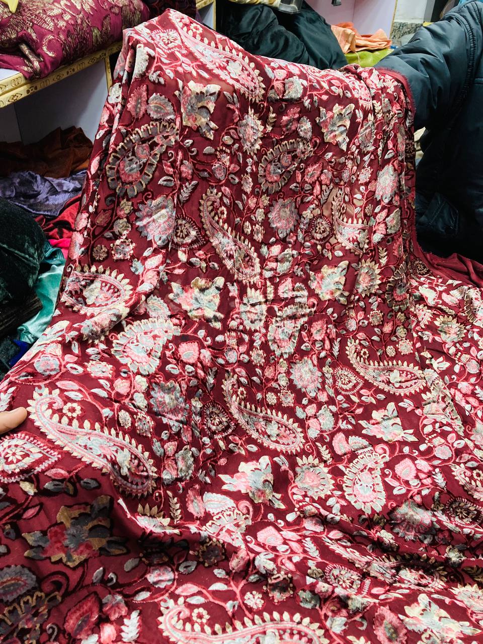 Most Premium Imported Plachi Brasso Velvet (Big WIDTH!!)