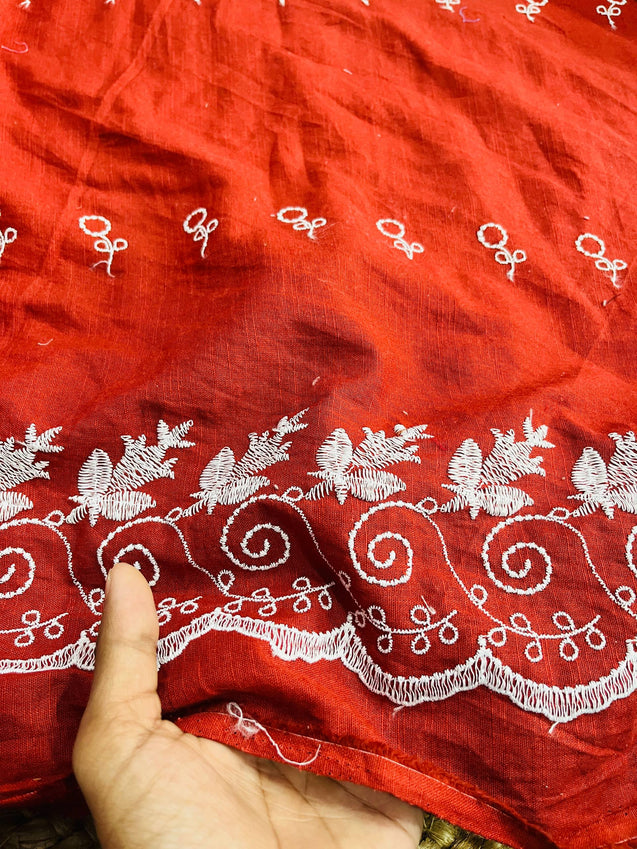Cut Piece SALE- Premium Pure Designer FABRICS IN SALE - Cut SIZE 3 Meter