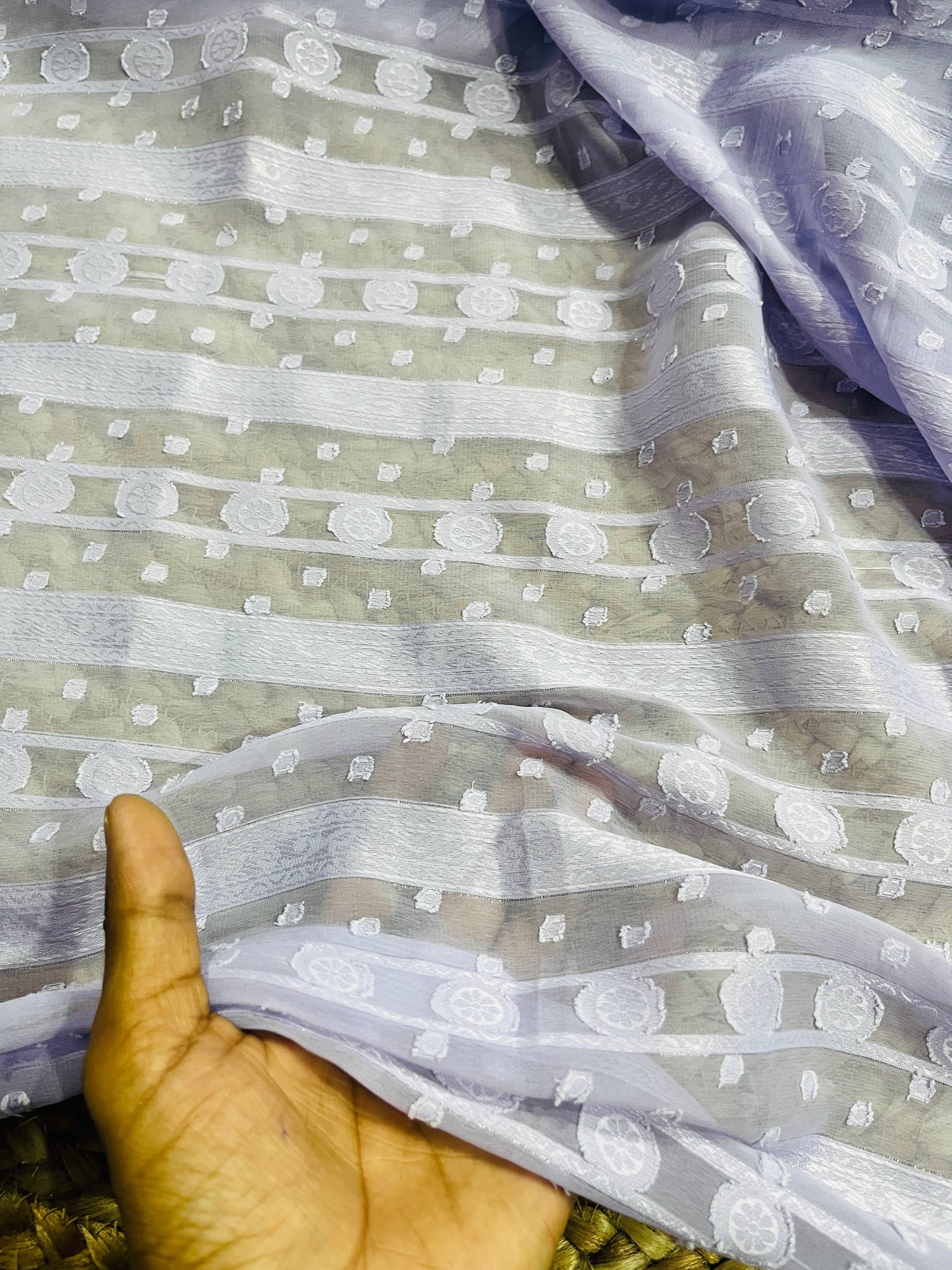 Cut Piece SALE- Premium Pure Designer FABRICS IN SALE - Cut SIZE 4.25 Meter