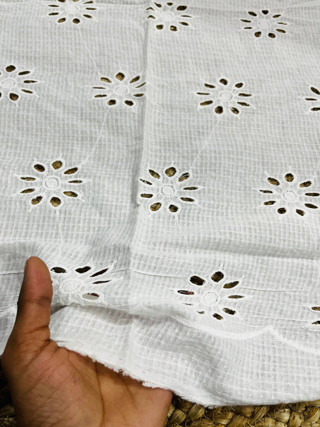 Cut Piece SALE- Premium Pure Designer FABRICS IN SALE - Cut SIZE 0.80 Meter