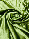 Premium Pure Imported Silk Makhmal Velvet FABRIC - PISTA GREEN