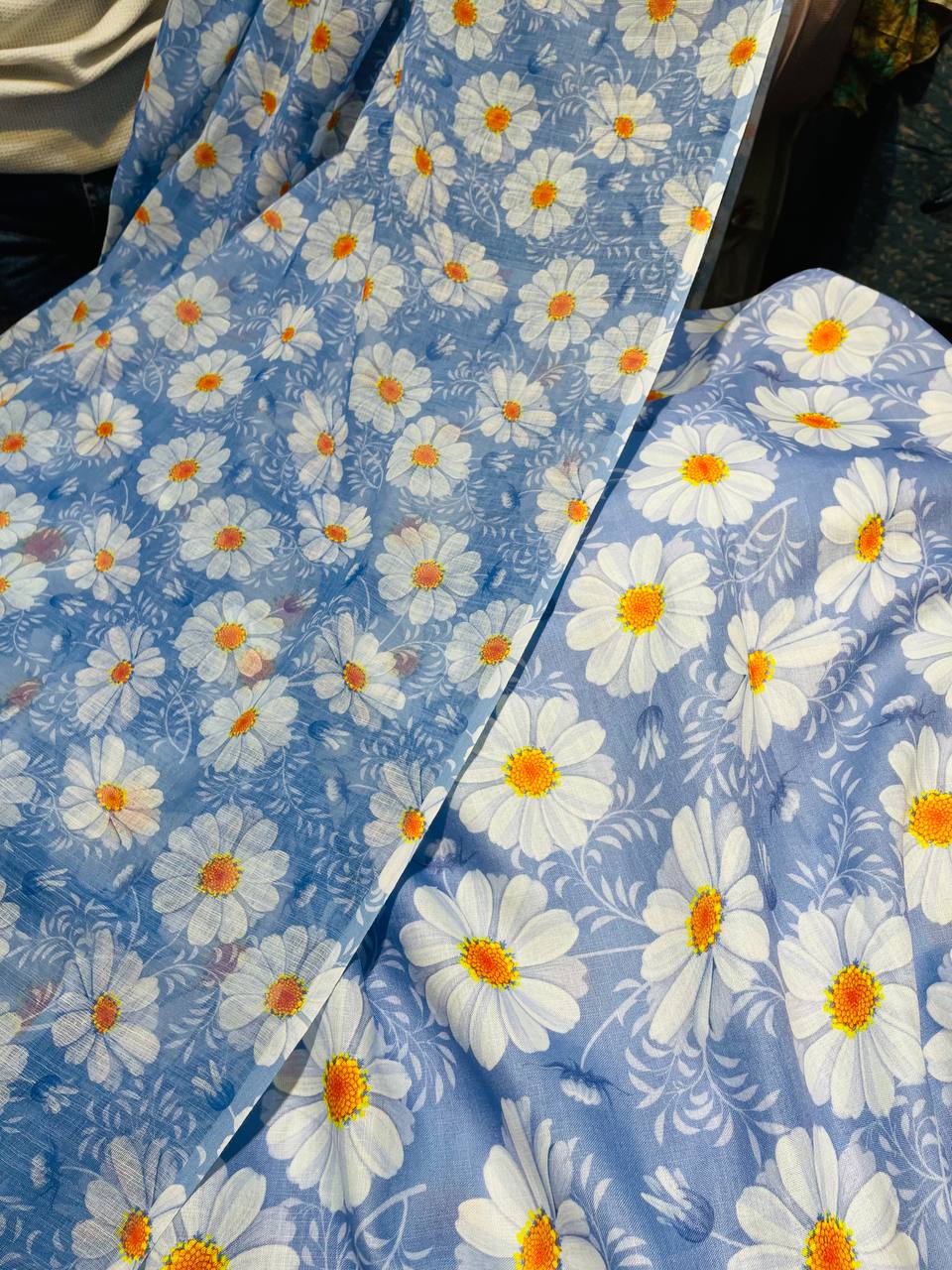 Pure Premium LINEN Cotton Suit (Shirt With Dupatta)