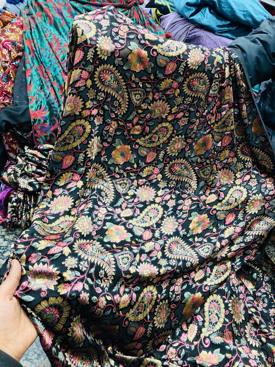 Most Premium Imported Plachi Brasso Velvet