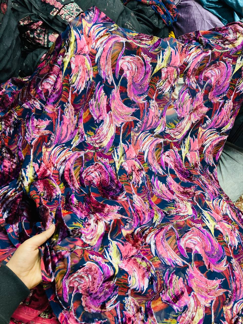 Most Premium Imported Plachi Brasso Velvet