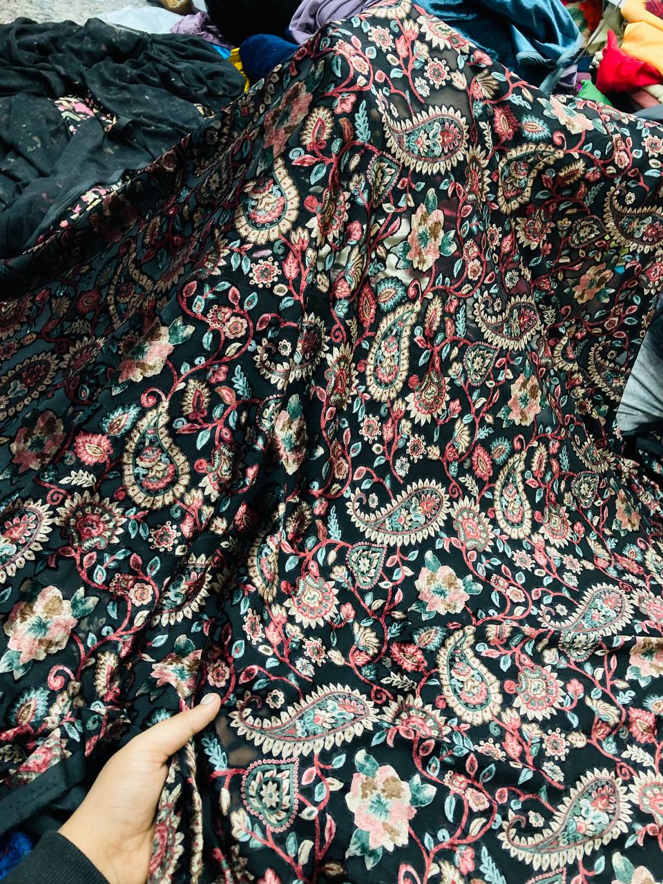 Most Premium Imported Plachi Brasso Velvet