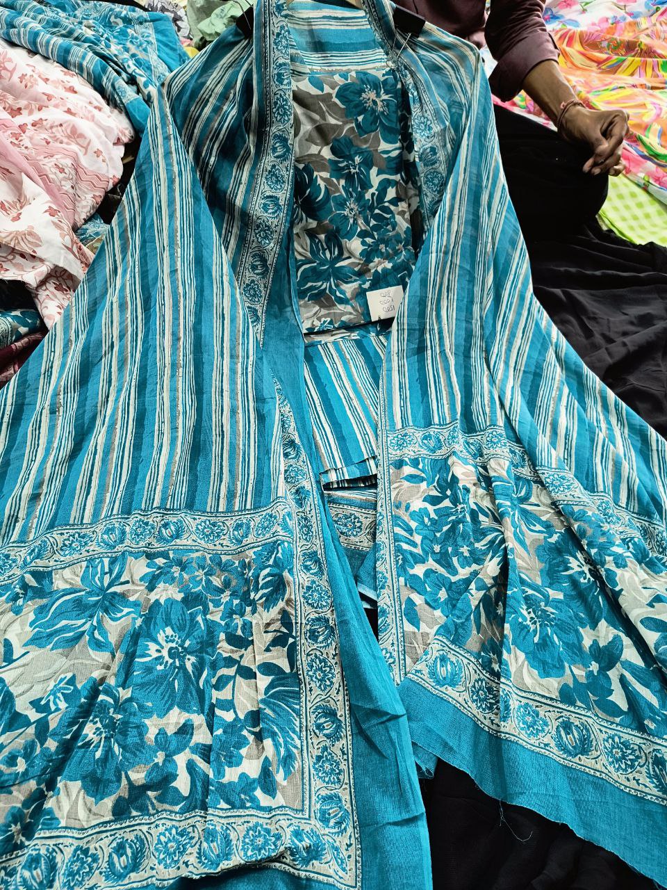 Premium Pure Cotton 80*80 PRINTED Complete Suit Set