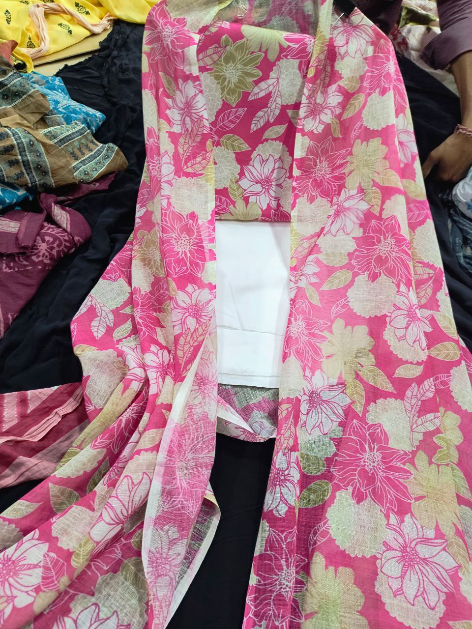 Premium Pure Cotton 80*80 PRINTED Complete Suit Set