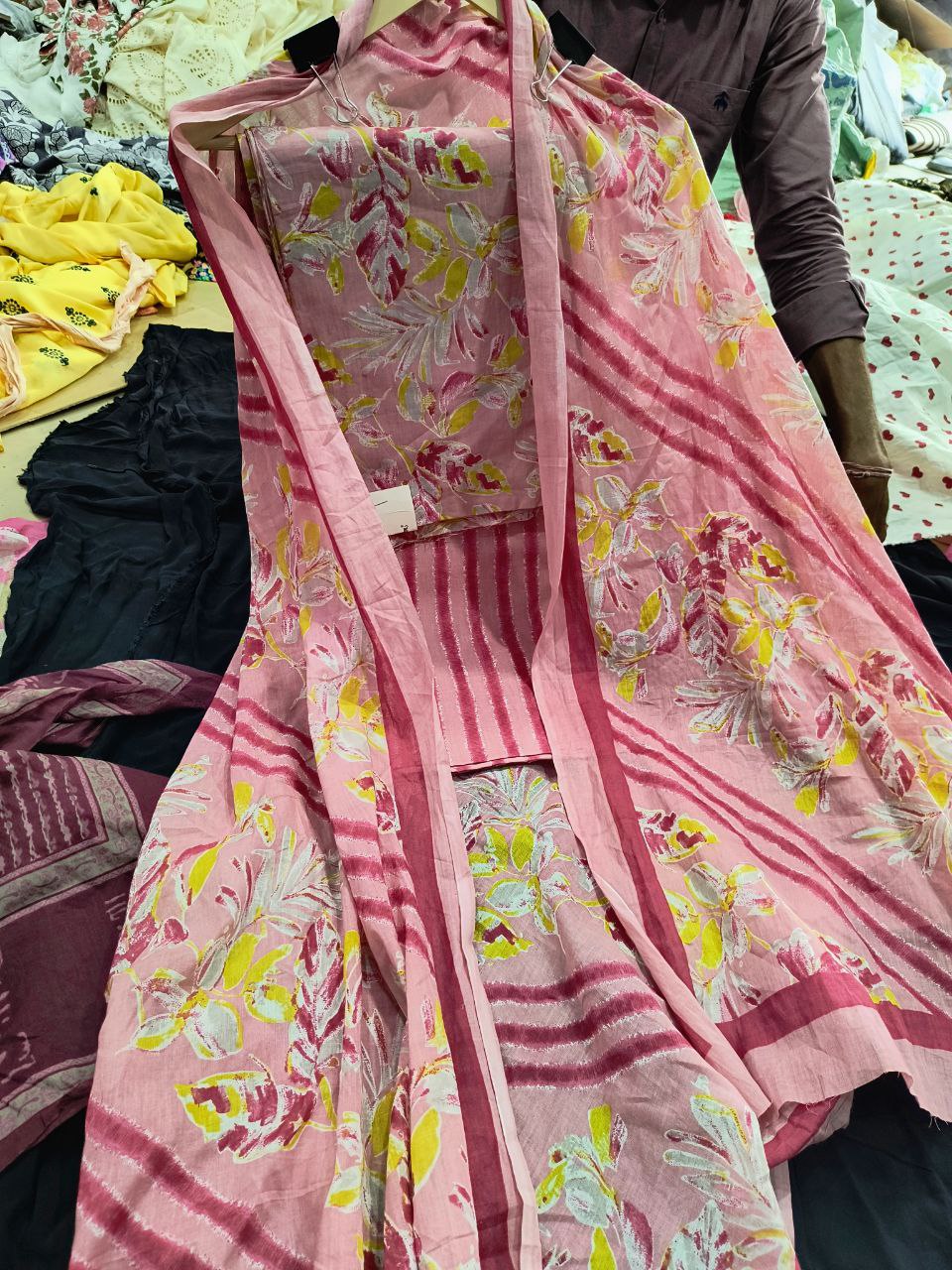 Premium Pure Cotton 80*80 PRINTED Complete Suit Set