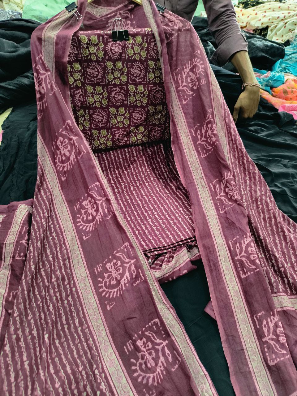 Premium Pure Cotton 80*80 PRINTED Complete Suit Set