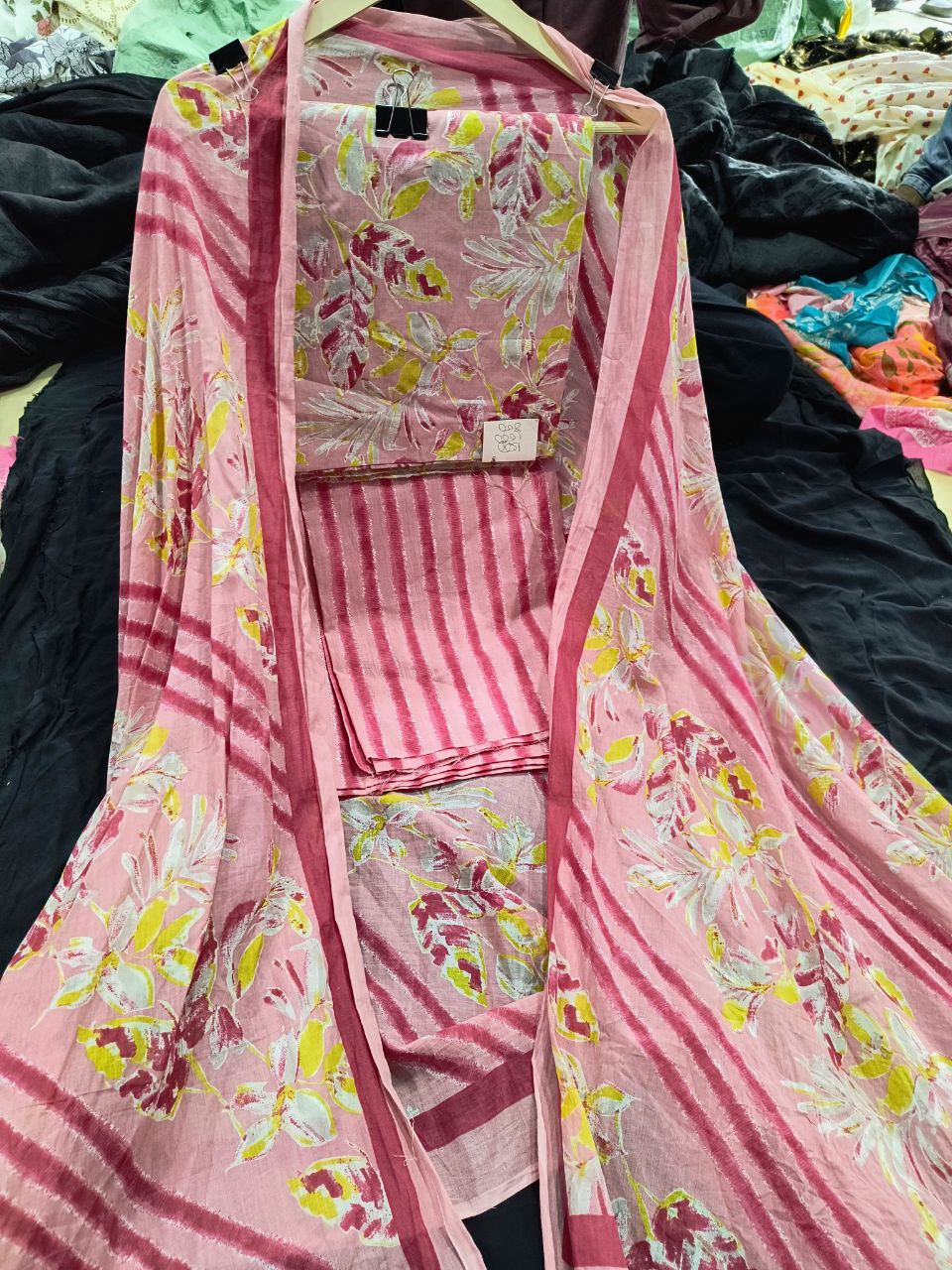 Premium Pure Cotton 80*80 PRINTED Complete Suit Set