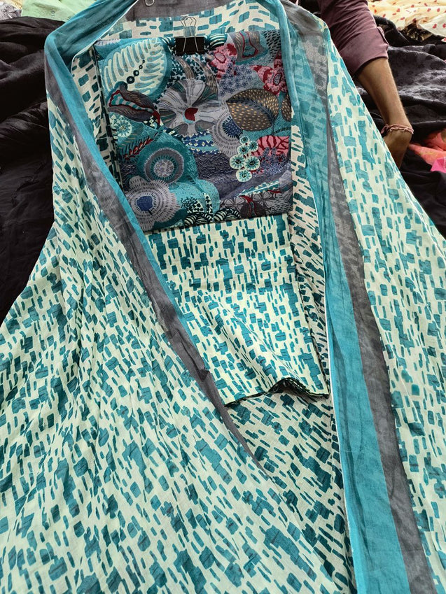 Premium Pure Cotton 80*80 PRINTED Complete Suit Set