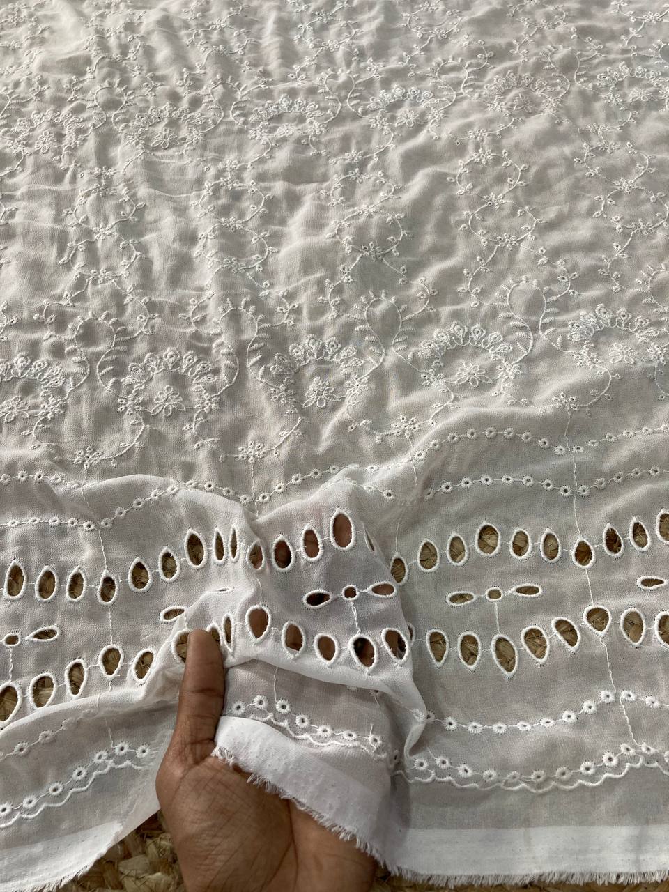 Cut Piece SALE- Premium Pure Designer FABRICS IN SALE - Cut SIZE 0.70 Meter