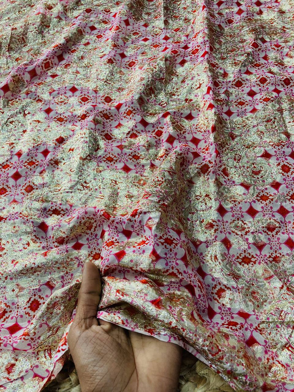 Cut Piece SALE- Premium Pure Designer FABRICS IN SALE - Cut SIZE 1 Meter