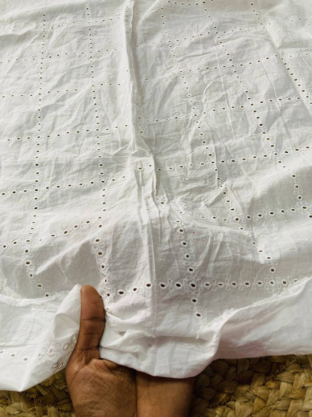Cut Piece SALE- Premium Pure Designer FABRICS IN SALE - Cut SIZE 0.80 Meter