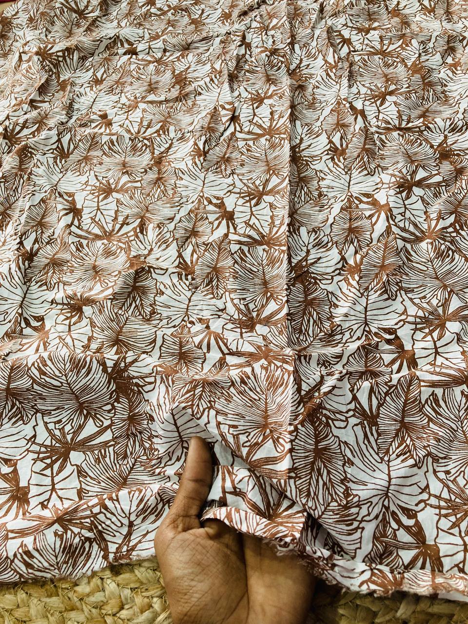 Cut Piece SALE- Premium Pure Designer FABRICS IN SALE - Cut SIZE 1.10 Meter