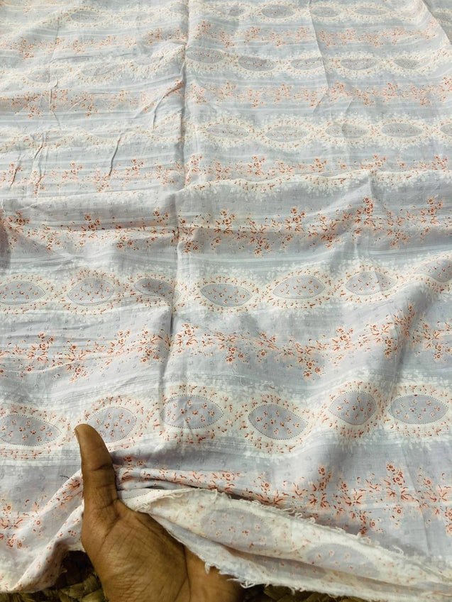 Cut Piece SALE- Premium Pure Designer FABRICS IN SALE - Cut SIZE 2.80 Meter