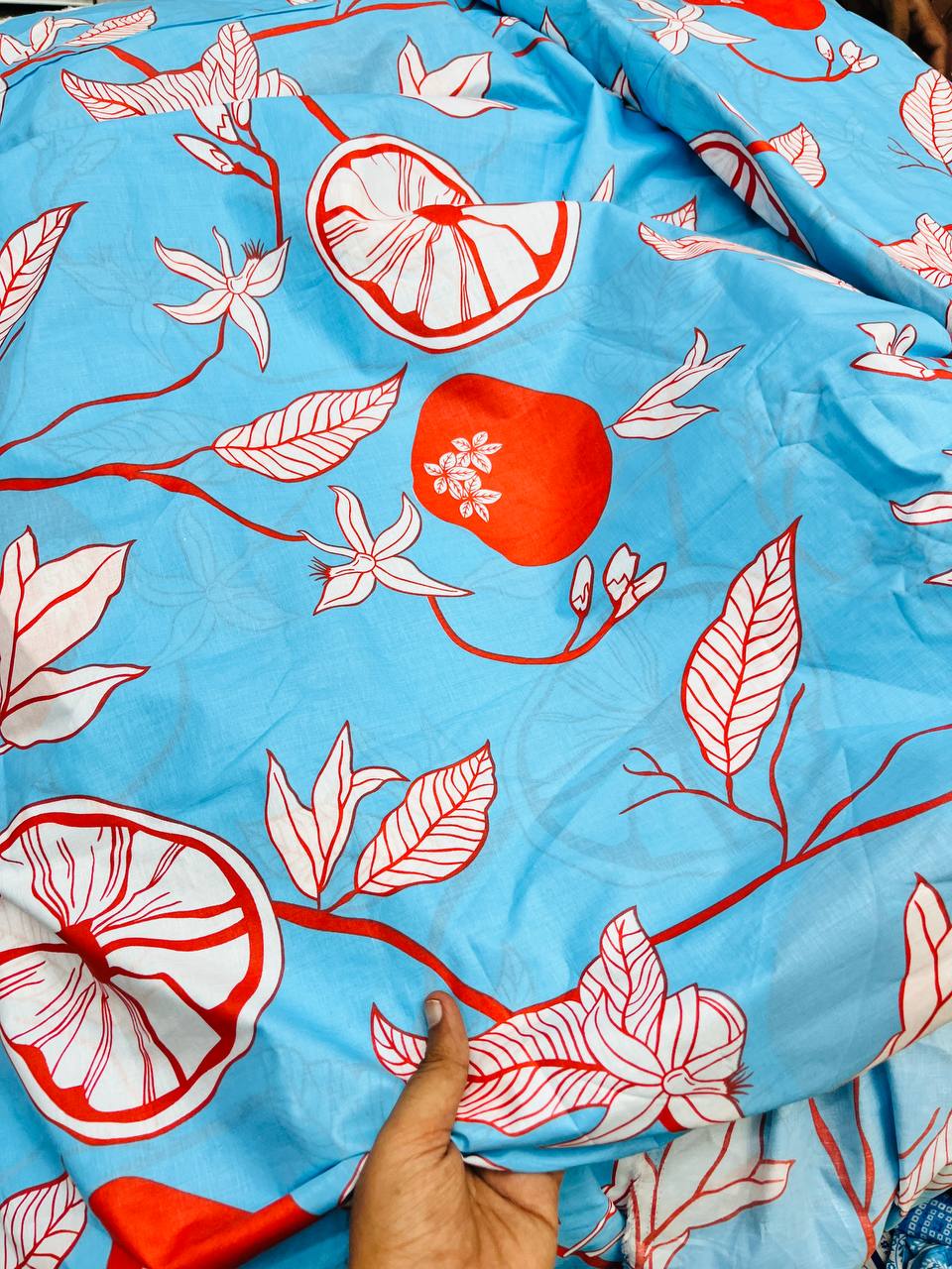 (On SALE Prices) Premium Pure Cotton 80*80 Printed Complete Suit Set