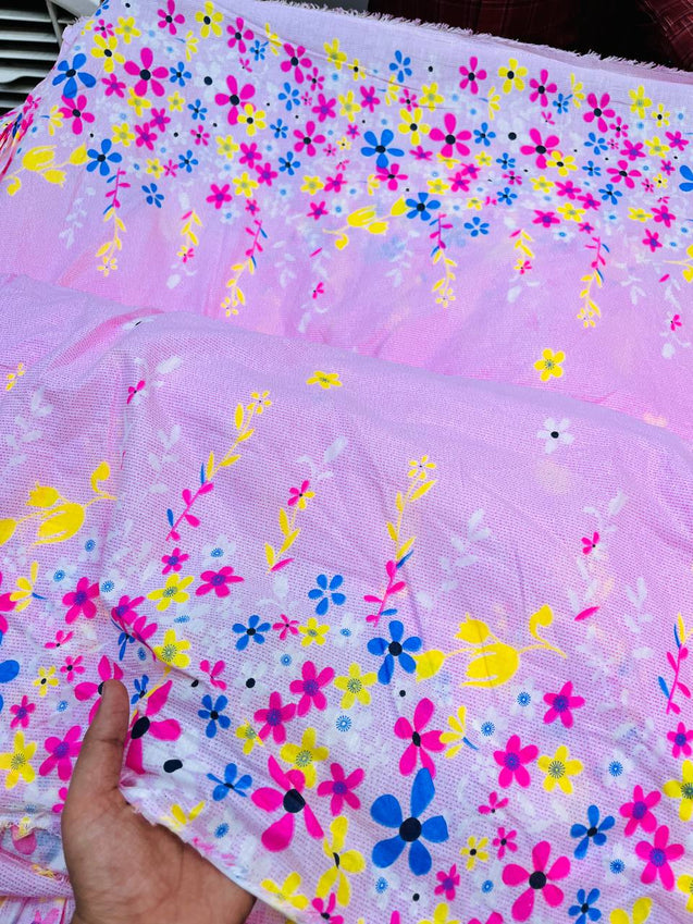 (On SALE Prices) Premium Pure Cotton 80*80 Printed Complete Suit Set