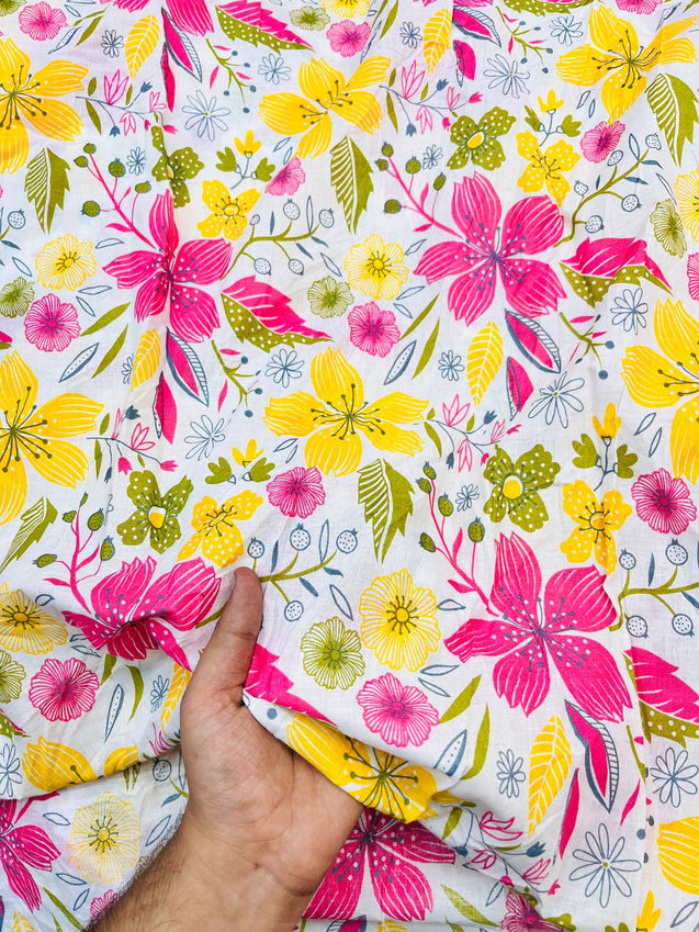 (On SALE Prices) Premium Pure Cotton 80*80 Printed Complete Suit Set