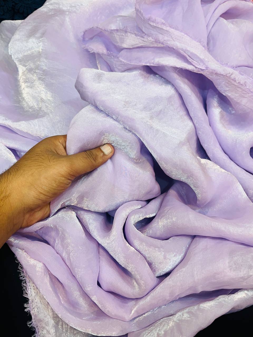 Premium Pure Jimmy Choo. Organza FABRIC (Lavender)