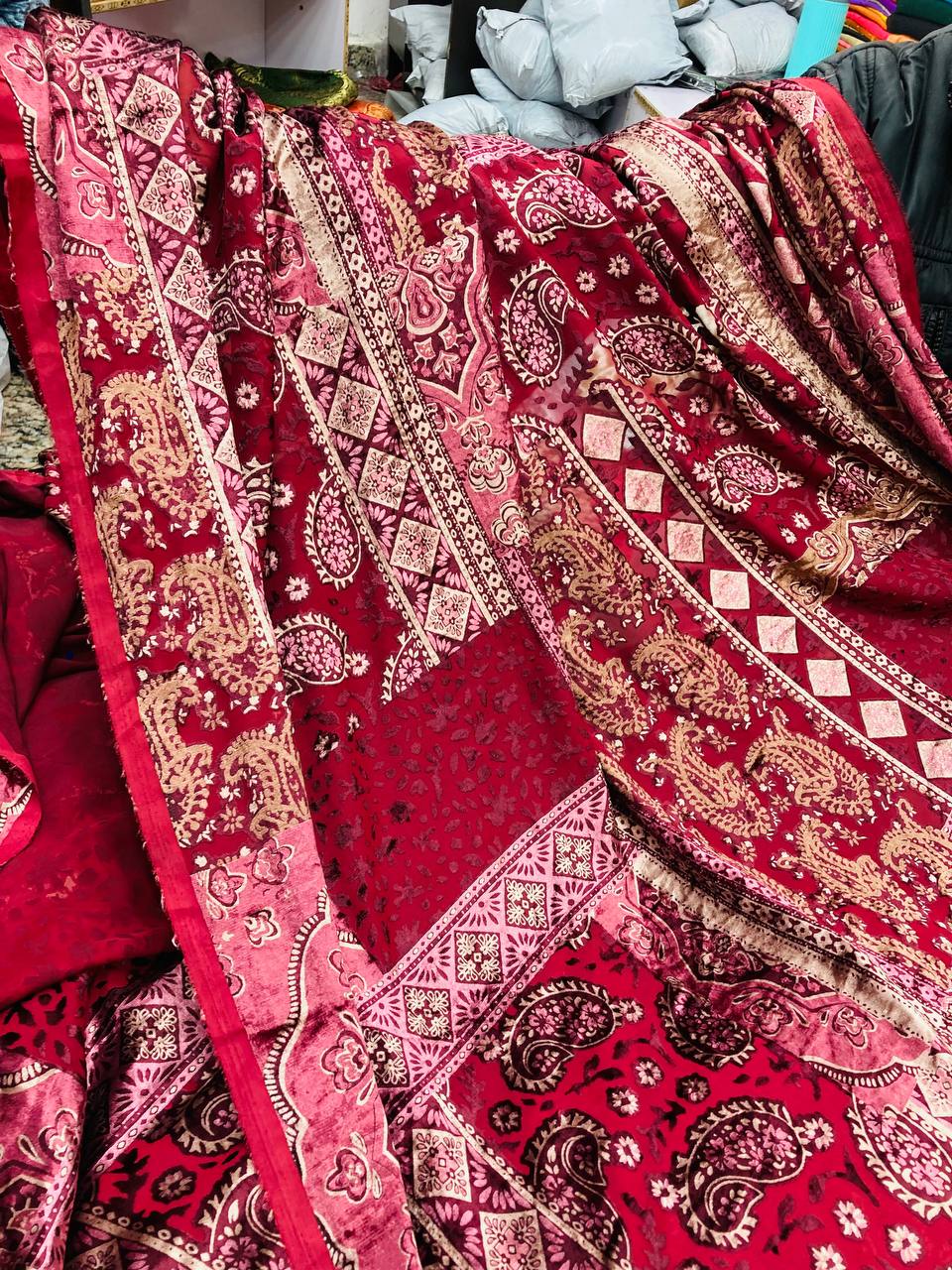 Most Premium Imported Plachi Brasso Velvet