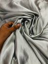 Premium Imported Quality Modal Armani Satin FABRIC (Big WIDTH!!) (English GREY)