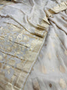 Premium Pure Cosmos (Russian) Silk Suit With Dupatta (Complete Suit)