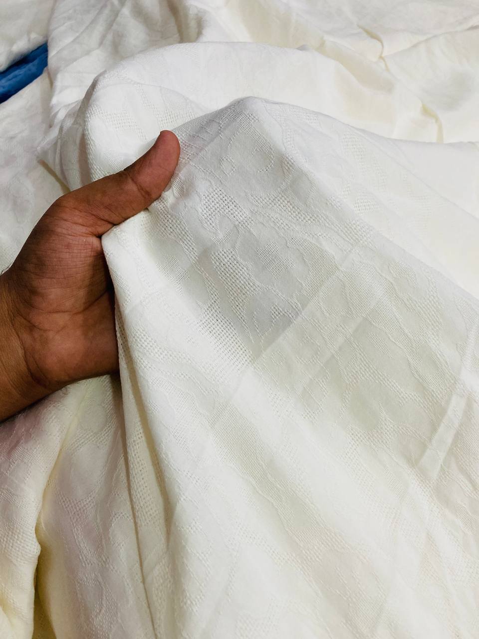 Most Premium Pure Dobby Cotton FABRIC (Big WIDTH!!) (Dyeable Also)