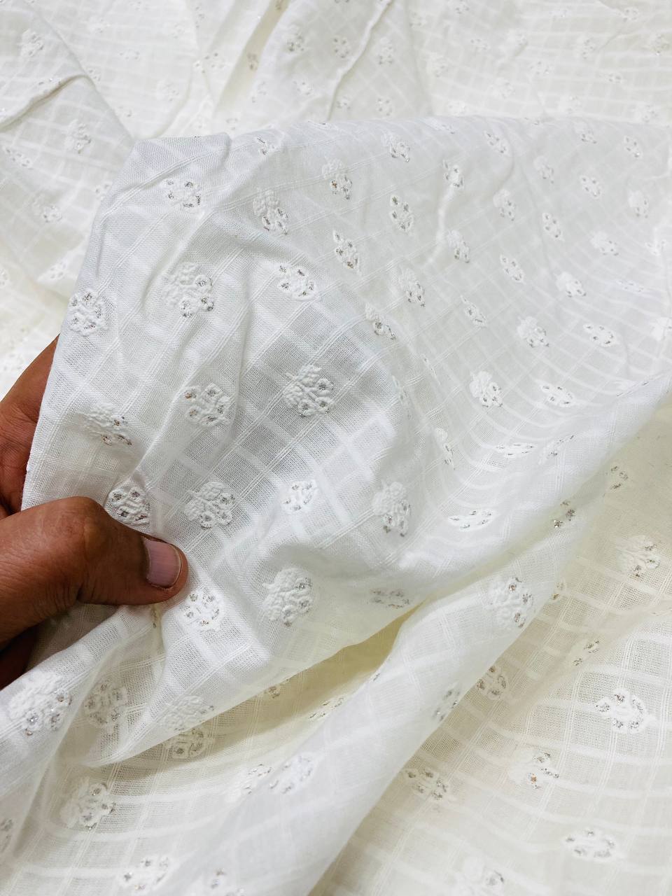 Most Premium Pure Dobby Cotton FABRIC (Big WIDTH!!)