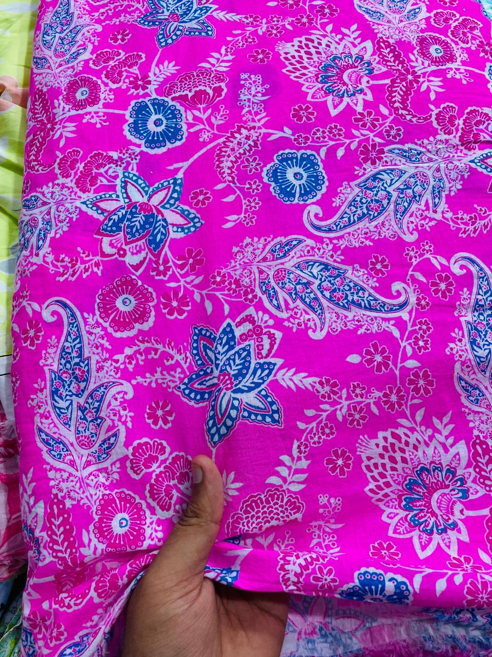 (On SALE Prices) Premium Pure Cotton 80*80 Printed Complete Suit Set