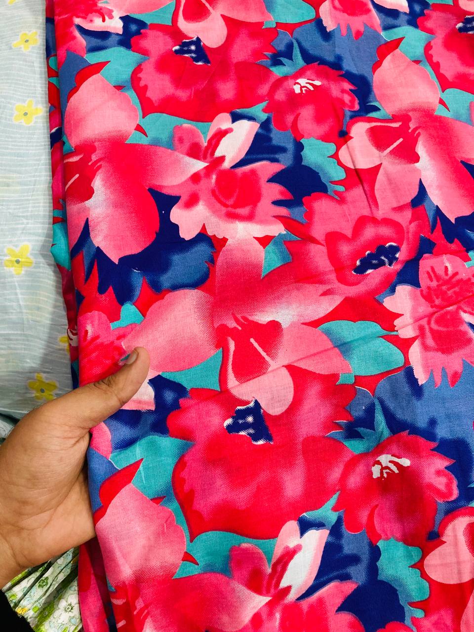 (On SALE Prices) Premium Pure Cotton 80*80 Printed Complete Suit Set