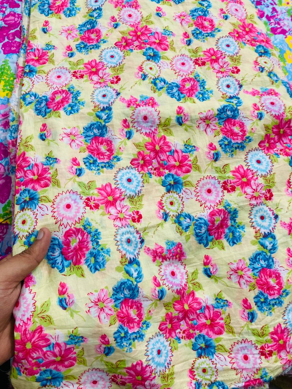 (On SALE Prices) Premium Pure Cotton 80*80 Printed Complete Suit Set