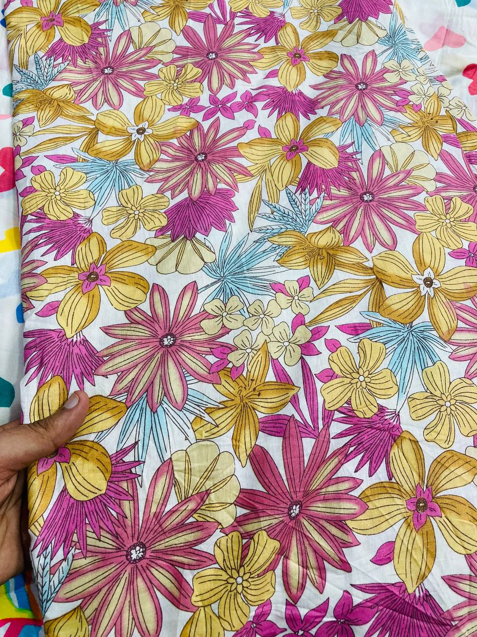 (On SALE Prices) Premium Pure Cotton 80*80 Printed Complete Suit Set