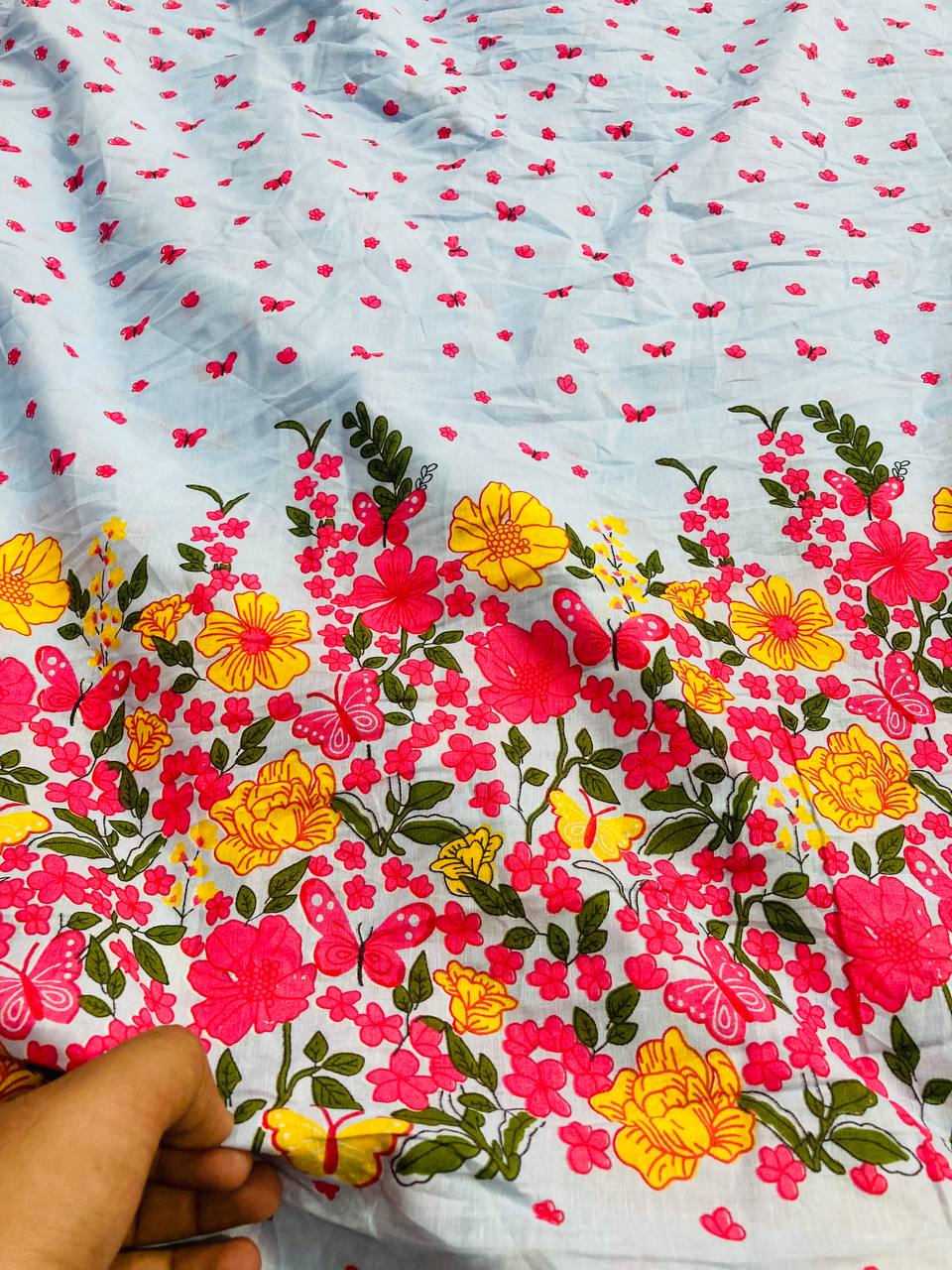 (On SALE Prices) Premium Pure Cotton 80*80 Printed Complete Suit Set