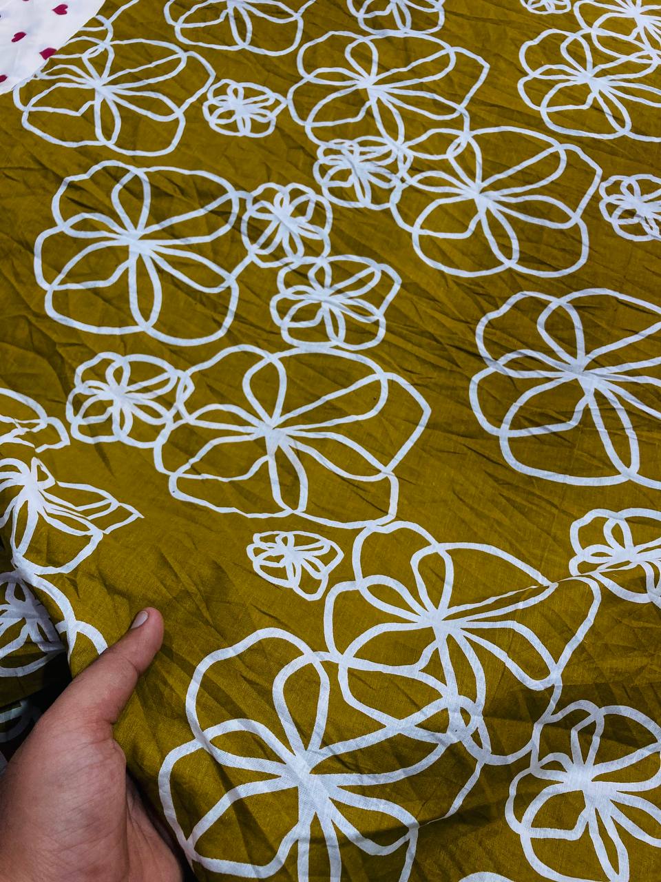 (On SALE Prices) Premium Pure Cotton 80*80 Printed Complete Suit Set