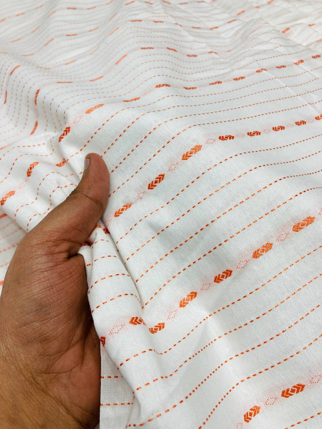 Most Premium Pure Cotton Linen Ikkat Weaving FABRIC