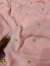 Most Premium Pure Georgette FABRIC With Fine Embroidery (Big WIDTH!!)