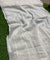 Most Premium Quality Of Pure Kora Cotton Chikan Lace & Fine Zari Fabric (DYEABLE)