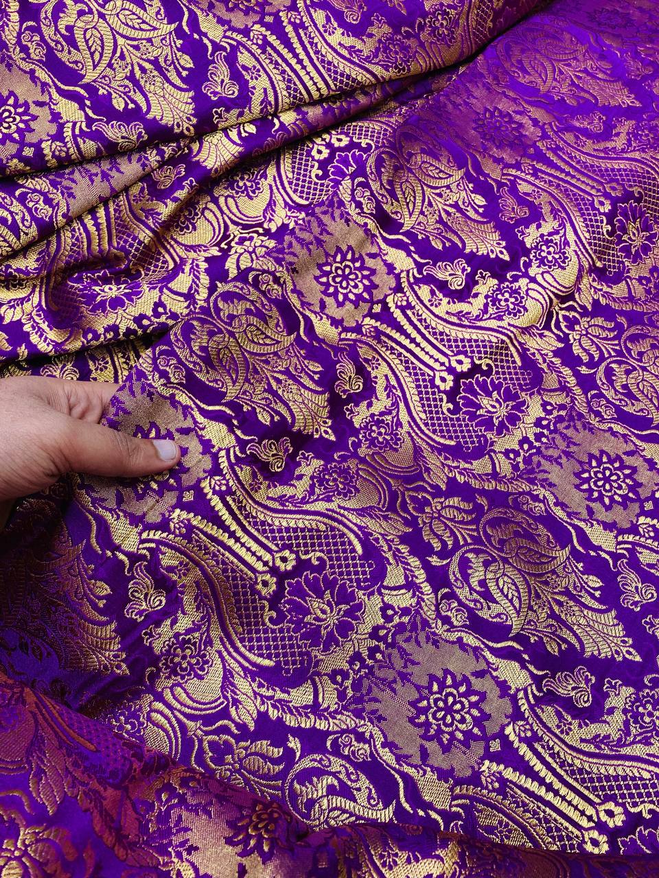 Most Premium Pure Kheen Khaab Banarasi FABRIC