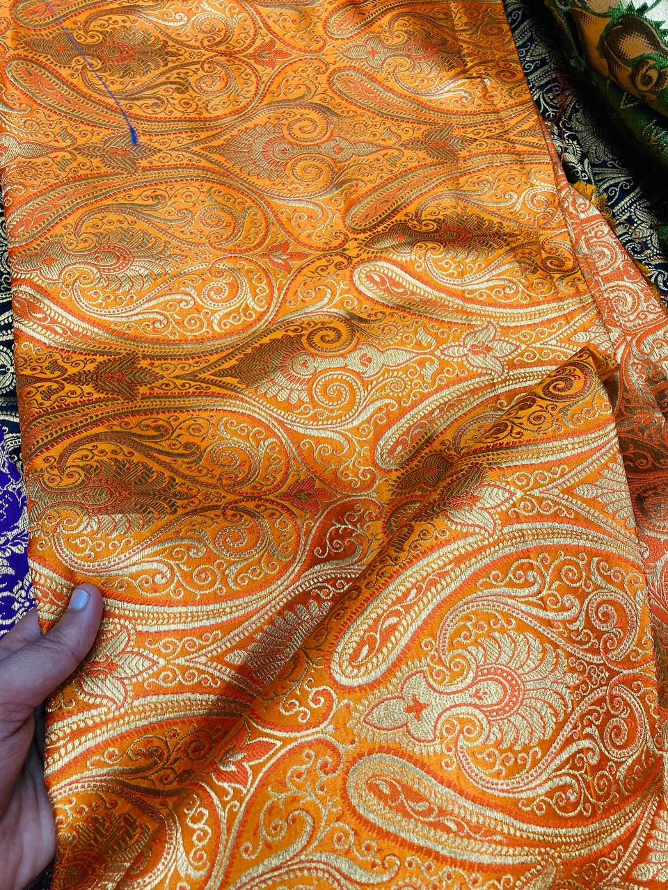 Most Premium Pure Kheen Khaab Banarasi FABRIC