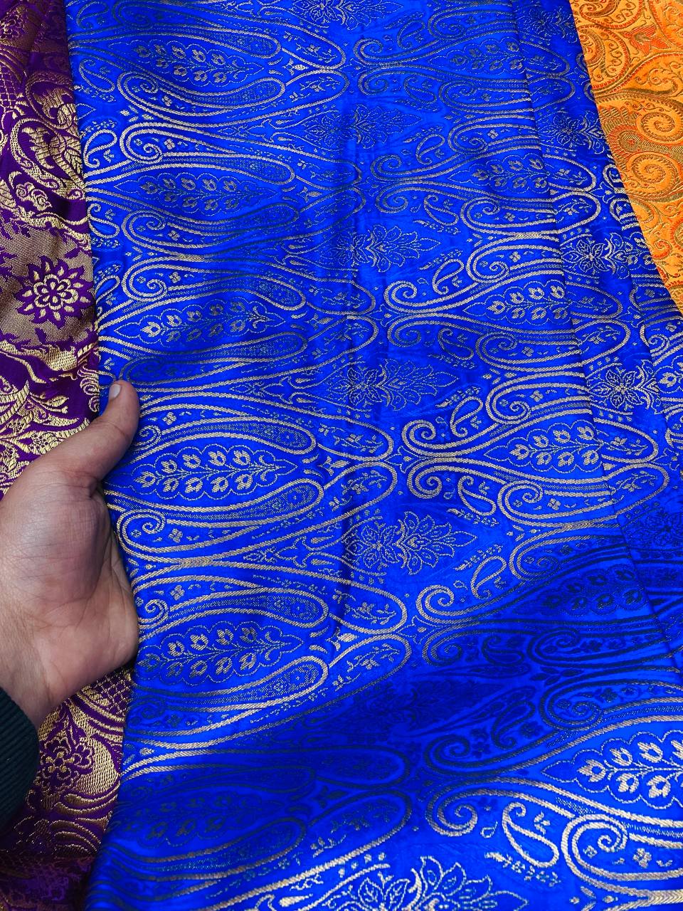 Most Premium Pure Kheen Khaab Banarasi FABRIC